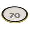 7" Cheers to 70 Paper Dinner Plates, 8ct. by Celebrate It™